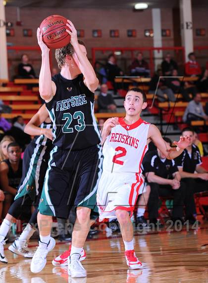 Thumbnail 1 in Lawrence Free State vs Wichita North  (McPherson Invitational 2nd Round) photogallery.