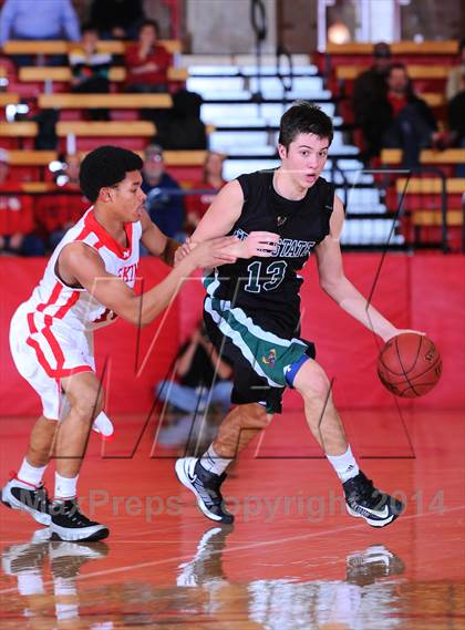 Thumbnail 3 in Lawrence Free State vs Wichita North  (McPherson Invitational 2nd Round) photogallery.