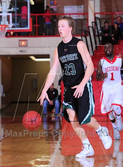 Thumbnail 2 in Lawrence Free State vs Wichita North  (McPherson Invitational 2nd Round) photogallery.
