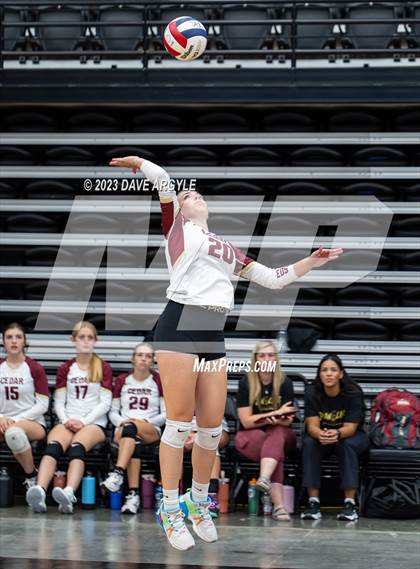 Thumbnail 1 in Cedar vs. Springville (Utah Valley Invitational) photogallery.