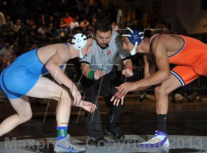 Thumbnail 3 in CIF SS Masters Wrestling Championships (Day 1) photogallery.