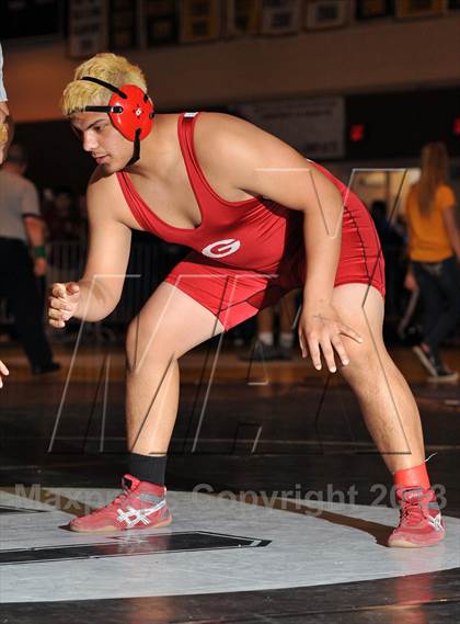 Thumbnail 1 in CIF SS Masters Wrestling Championships (Day 1) photogallery.