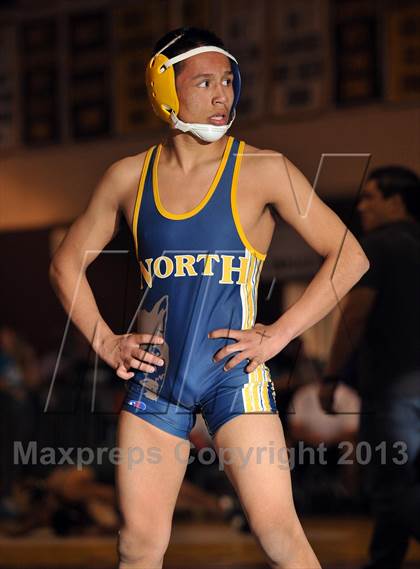 Thumbnail 1 in CIF SS Masters Wrestling Championships (Day 1) photogallery.
