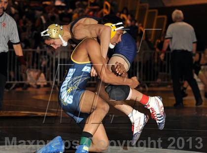Thumbnail 3 in CIF SS Masters Wrestling Championships (Day 1) photogallery.