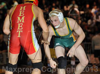 Thumbnail 3 in CIF SS Masters Wrestling Championships (Day 1) photogallery.