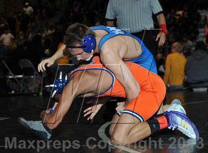 Thumbnail 2 in CIF SS Masters Wrestling Championships (Day 1) photogallery.