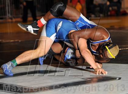 Thumbnail 1 in CIF SS Masters Wrestling Championships (Day 1) photogallery.