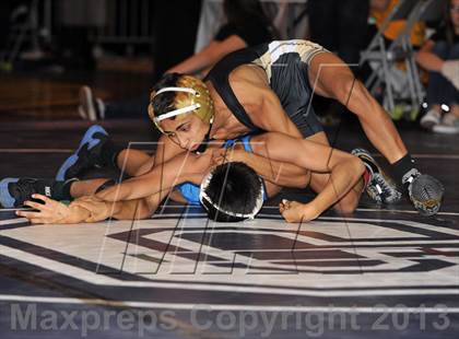 Thumbnail 3 in CIF SS Masters Wrestling Championships (Day 1) photogallery.