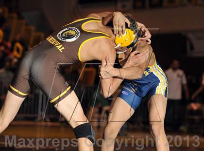 Thumbnail 3 in CIF SS Masters Wrestling Championships (Day 1) photogallery.