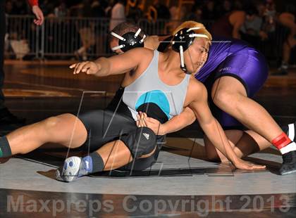 Thumbnail 2 in CIF SS Masters Wrestling Championships (Day 1) photogallery.