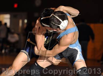 Thumbnail 2 in CIF SS Masters Wrestling Championships (Day 1) photogallery.