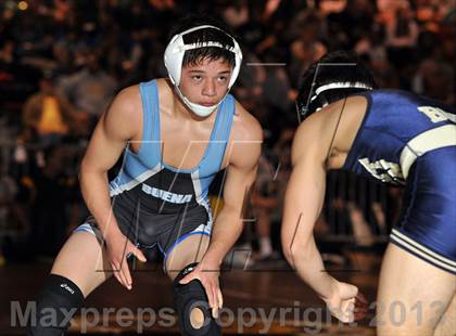 Thumbnail 1 in CIF SS Masters Wrestling Championships (Day 1) photogallery.