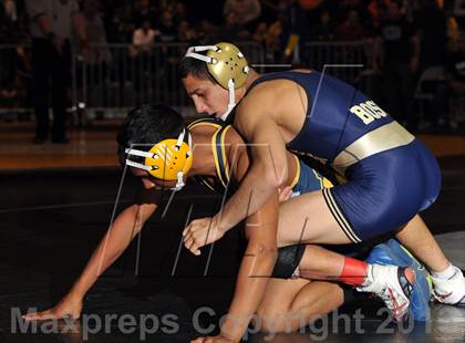 Thumbnail 1 in CIF SS Masters Wrestling Championships (Day 1) photogallery.