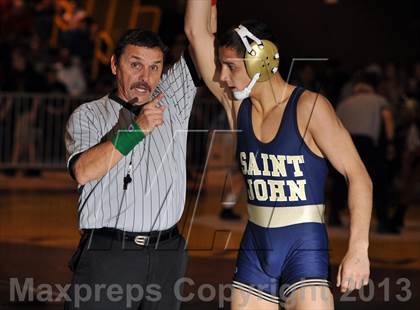 Thumbnail 3 in CIF SS Masters Wrestling Championships (Day 1) photogallery.
