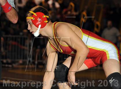 Thumbnail 3 in CIF SS Masters Wrestling Championships (Day 1) photogallery.