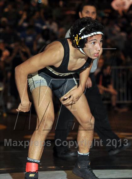 Thumbnail 1 in CIF SS Masters Wrestling Championships (Day 1) photogallery.