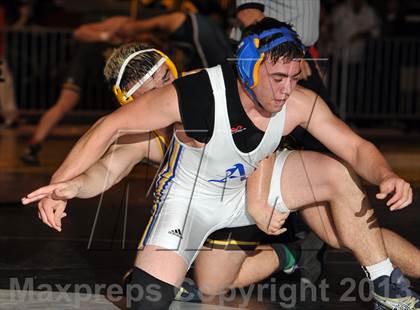 Thumbnail 3 in CIF SS Masters Wrestling Championships (Day 1) photogallery.