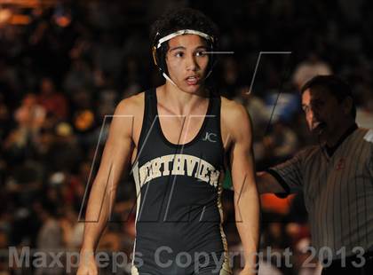 Thumbnail 3 in CIF SS Masters Wrestling Championships (Day 1) photogallery.