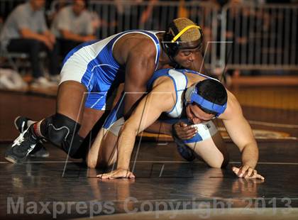 Thumbnail 3 in CIF SS Masters Wrestling Championships (Day 1) photogallery.