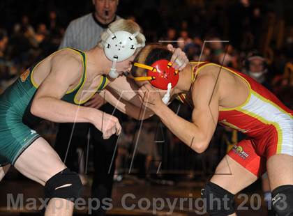 Thumbnail 1 in CIF SS Masters Wrestling Championships (Day 1) photogallery.