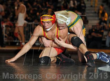 Thumbnail 1 in CIF SS Masters Wrestling Championships (Day 1) photogallery.