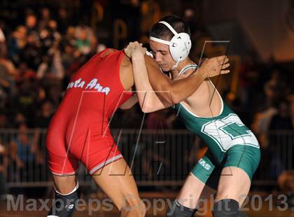 Thumbnail 1 in CIF SS Masters Wrestling Championships (Day 1) photogallery.