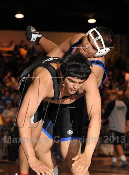 Thumbnail 2 in CIF SS Masters Wrestling Championships (Day 1) photogallery.