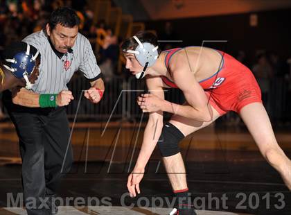 Thumbnail 1 in CIF SS Masters Wrestling Championships (Day 1) photogallery.