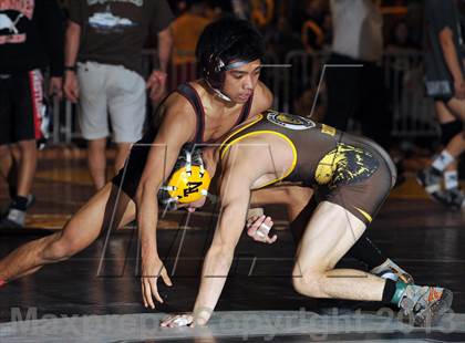 Thumbnail 1 in CIF SS Masters Wrestling Championships (Day 1) photogallery.