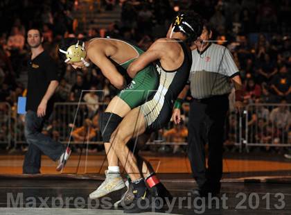 Thumbnail 1 in CIF SS Masters Wrestling Championships (Day 1) photogallery.