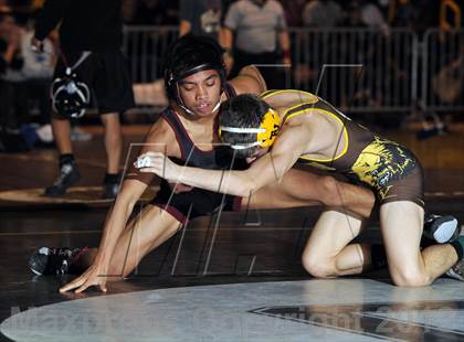 Thumbnail 3 in CIF SS Masters Wrestling Championships (Day 1) photogallery.