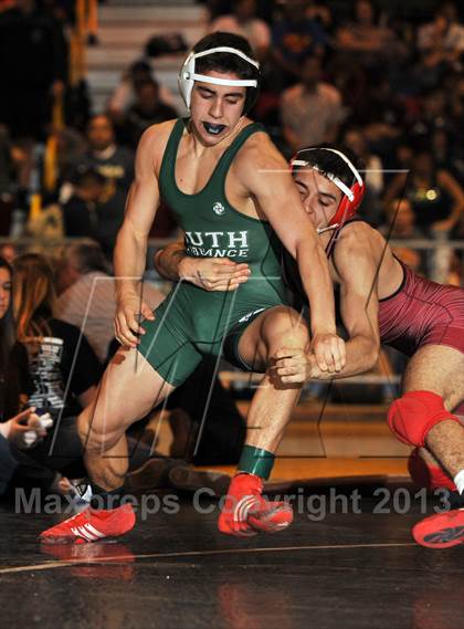 Thumbnail 1 in CIF SS Masters Wrestling Championships (Day 1) photogallery.