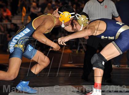 Thumbnail 2 in CIF SS Masters Wrestling Championships (Day 1) photogallery.