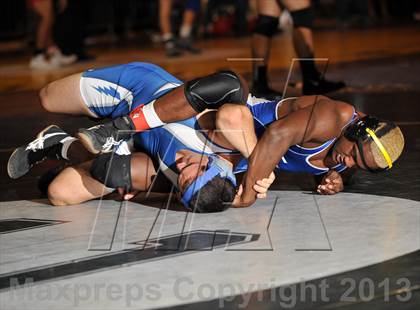 Thumbnail 3 in CIF SS Masters Wrestling Championships (Day 1) photogallery.