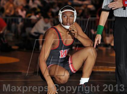 Thumbnail 3 in CIF SS Masters Wrestling Championships (Day 1) photogallery.