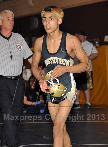Thumbnail 3 in CIF SS Masters Wrestling Championships (Day 1) photogallery.