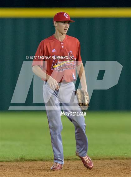 Thumbnail 2 in Columbus vs. Navarro (La Grange Baseball Tournament) photogallery.