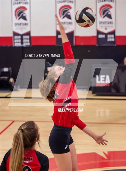 Thumbnail 2 in Chandler Prep vs. Leading Edge Academy - GEC photogallery.