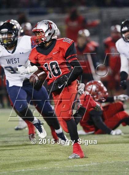 Thumbnail 2 in West @ Antelope (CIF SJS D2 Rd. 1 playoff) photogallery.