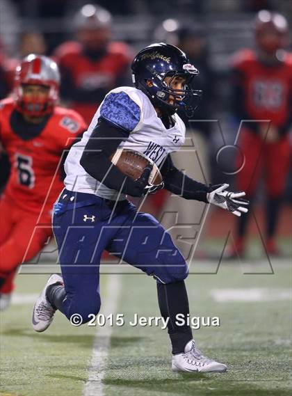 Thumbnail 3 in West @ Antelope (CIF SJS D2 Rd. 1 playoff) photogallery.