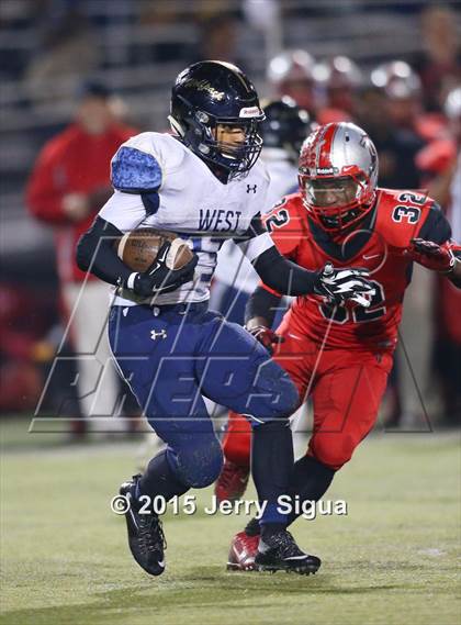 Thumbnail 2 in West @ Antelope (CIF SJS D2 Rd. 1 playoff) photogallery.