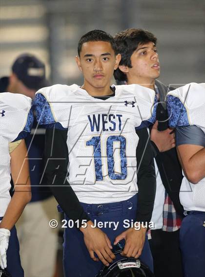 Thumbnail 2 in West @ Antelope (CIF SJS D2 Rd. 1 playoff) photogallery.