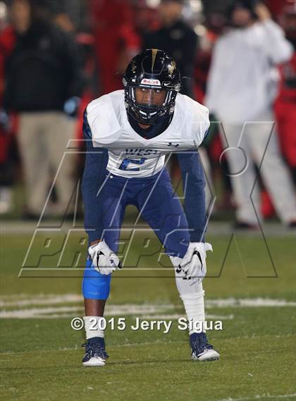 Thumbnail 3 in West @ Antelope (CIF SJS D2 Rd. 1 playoff) photogallery.