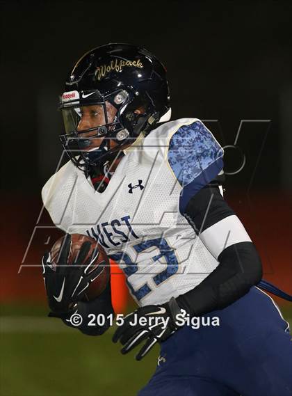 Thumbnail 1 in West @ Antelope (CIF SJS D2 Rd. 1 playoff) photogallery.
