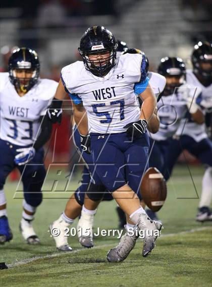 Thumbnail 1 in West @ Antelope (CIF SJS D2 Rd. 1 playoff) photogallery.