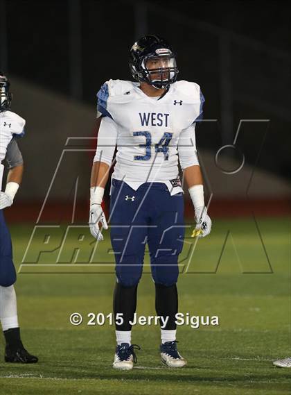 Thumbnail 1 in West @ Antelope (CIF SJS D2 Rd. 1 playoff) photogallery.