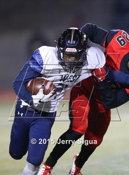 Thumbnail 2 in West @ Antelope (CIF SJS D2 Rd. 1 playoff) photogallery.