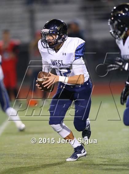 Thumbnail 2 in West @ Antelope (CIF SJS D2 Rd. 1 playoff) photogallery.