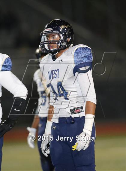 Thumbnail 3 in West @ Antelope (CIF SJS D2 Rd. 1 playoff) photogallery.