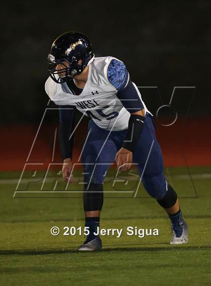 Thumbnail 2 in West @ Antelope (CIF SJS D2 Rd. 1 playoff) photogallery.